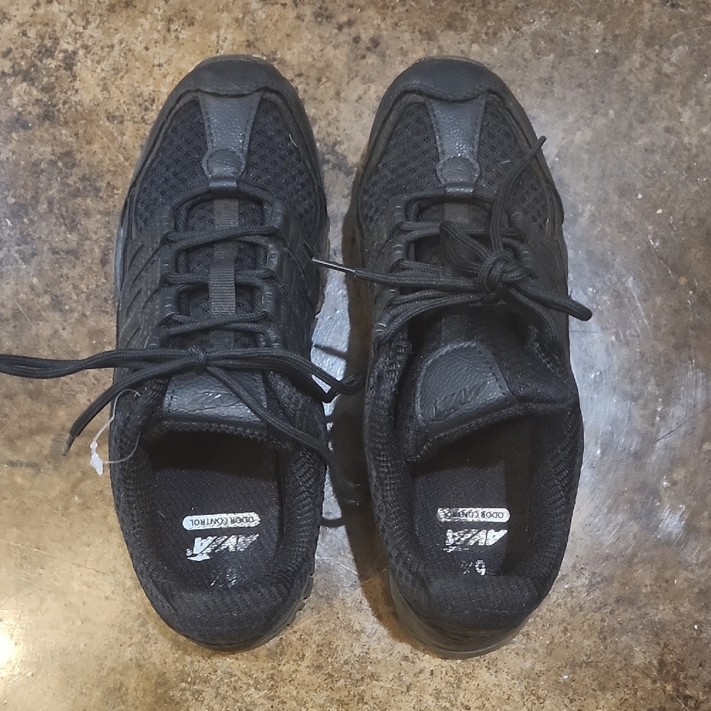 Womens Avia Black Athletic Shoes
